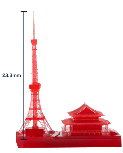 東京タワーと寺