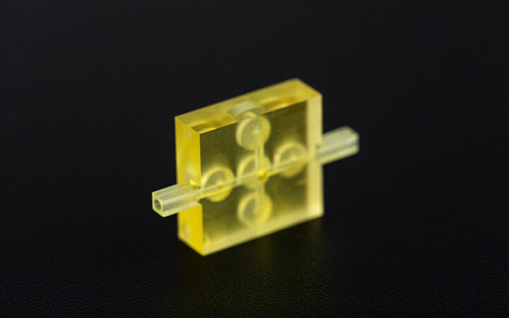 流体コネクタの3D造形